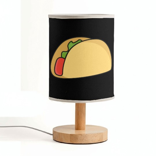 Favorite food street tacos Fabric Lamps