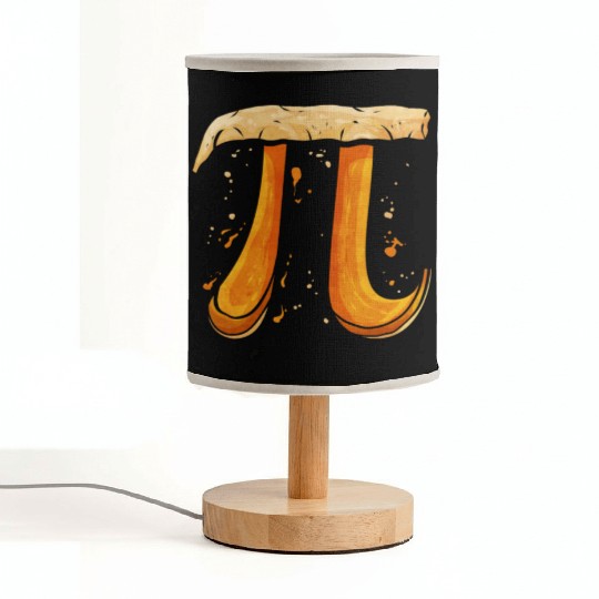 3,14 Pi Day Pumpkin Pie Thanksgiving Fabric Lamps