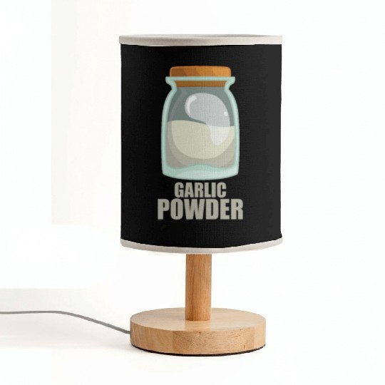 Garlic Powder Spice Flavor Food Cooking Fabric Lamps