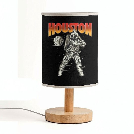 Houston Space City Astronaut Fabric Lamps