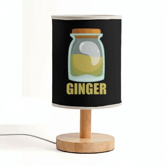 Ginger Spice Flavor Food Cooking Fabric Lamps