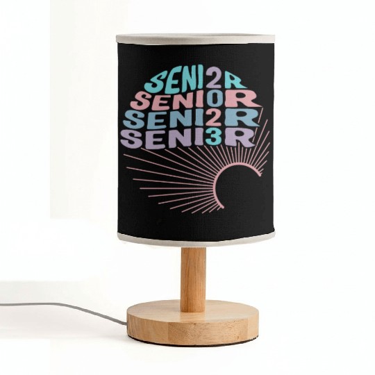 Graduation Fabric Lamps, Senior Class Of 2023 Gift End