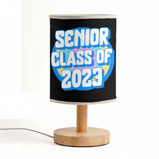 Graduation Fabric Lamps, Senior Class Of 2023 Gift End