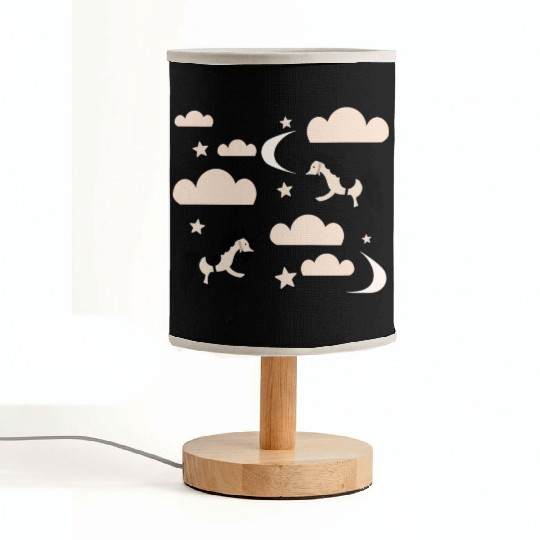 Unicorn rainbow Fabric Lamps