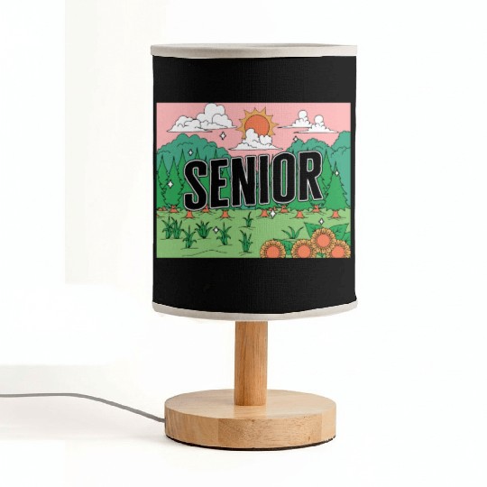 Graduation Fabric Lamps, Senior Class Of 2023 Gift End
