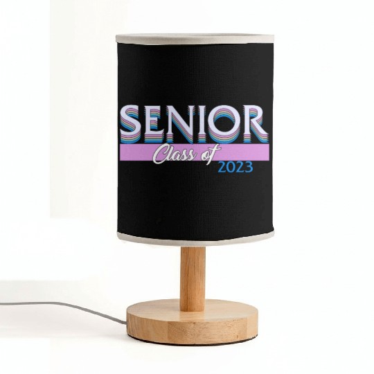 Graduation Fabric Lamps, Senior Class Of 2023 Gift End