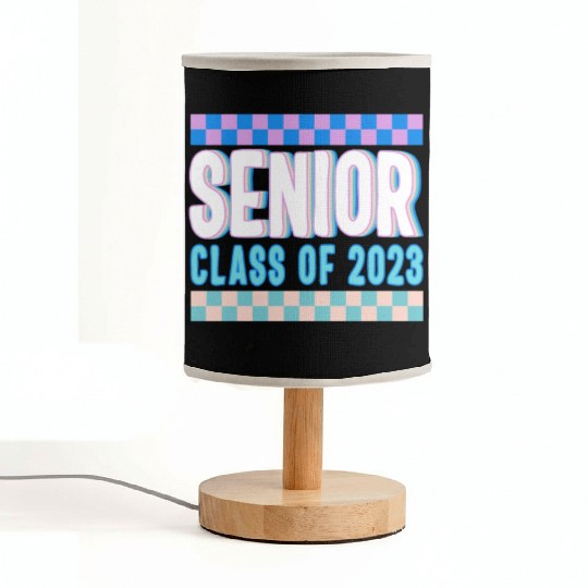 Graduation Fabric Lamps, Senior Class Of 2023 Gift End