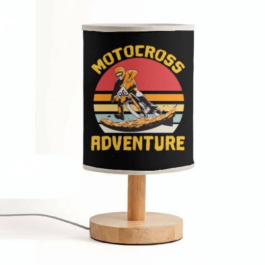 Motocross Adventure Fabric Lamps