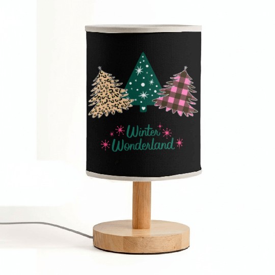 Winter Wonderland - Christmas Trees! Fabric Lamps