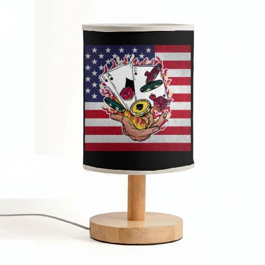 Poker Fabric Lamps