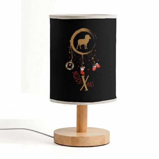 Winter dreamcatcher Christmas Capricorn Fabric Lamps