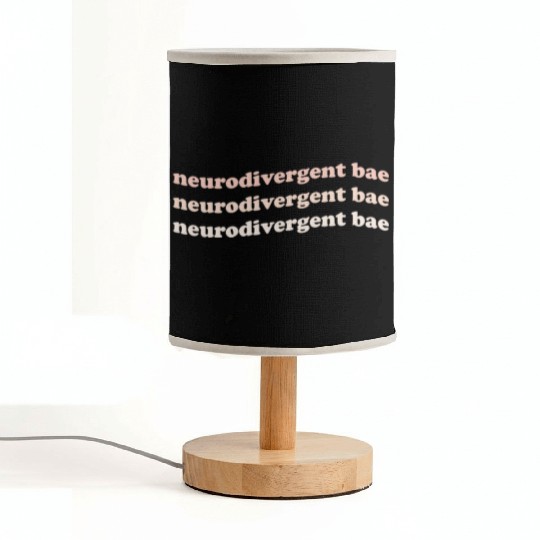 Neurodivergent Bae Fabric Lamps