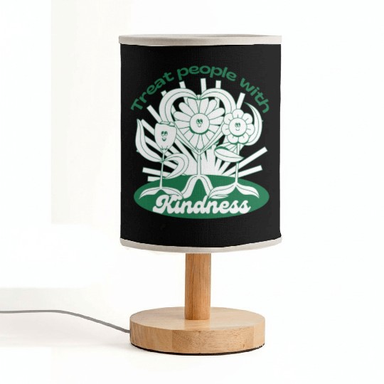 Treat people with kindness Fabric Lamps