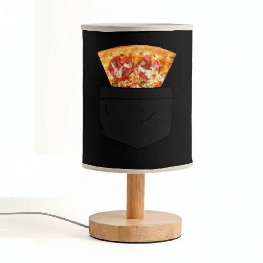 Pizza In My Pocket Pizza Fabric Lamps
