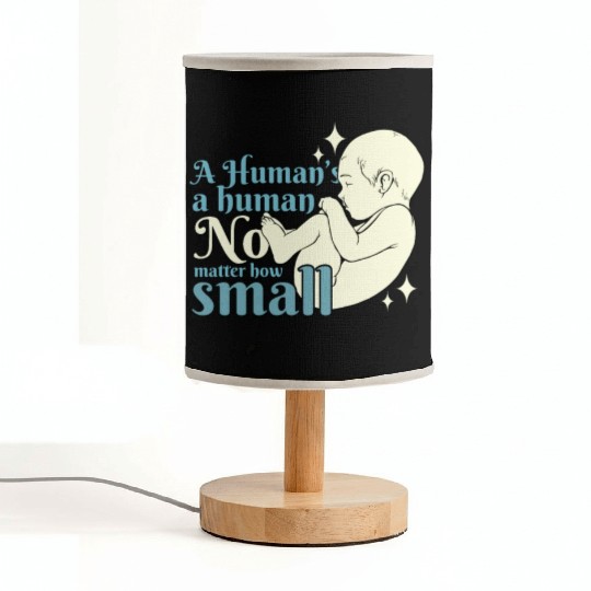 Anti Abortion Pro Life Conservative Gift Idea Fabric Lamps