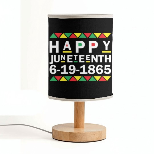 Juneteenth Black History Fabric Lamps