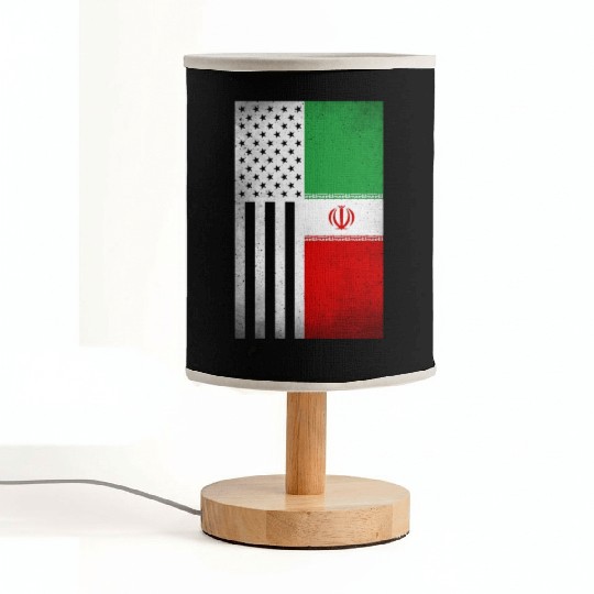 Iran Design for proud Iranian Americans Fabric Lamps