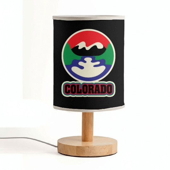 US States COLORADO Fabric Lamps