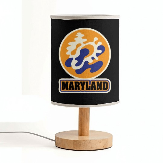 US States MARYLAND Fabric Lamps