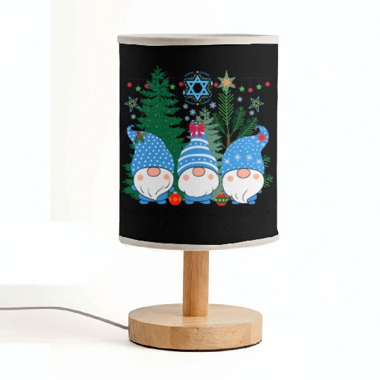 Merry Christmukkah, Jewish Christmas, Hanukkah Fabric Lamps