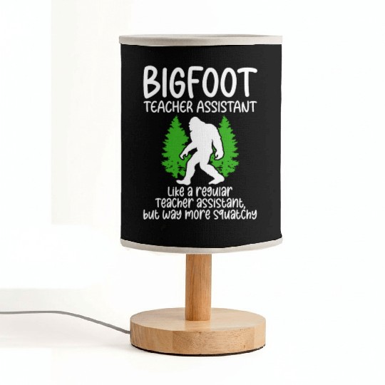 Bigfoot Party Supplies Bigfoot Teacher Assistant Fabric Lamps
