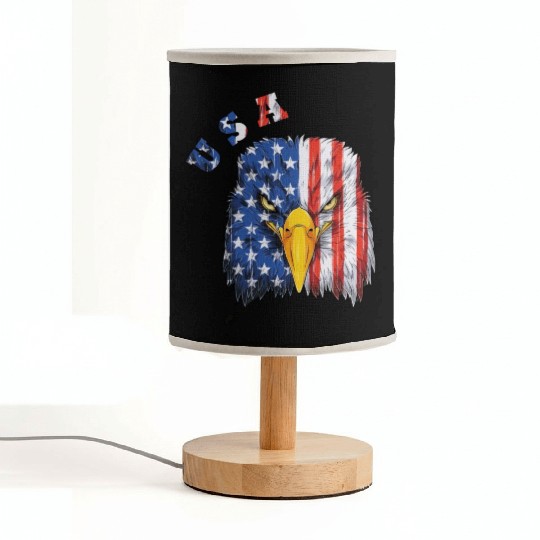 USA - Bald Eagle Fabric Lamps