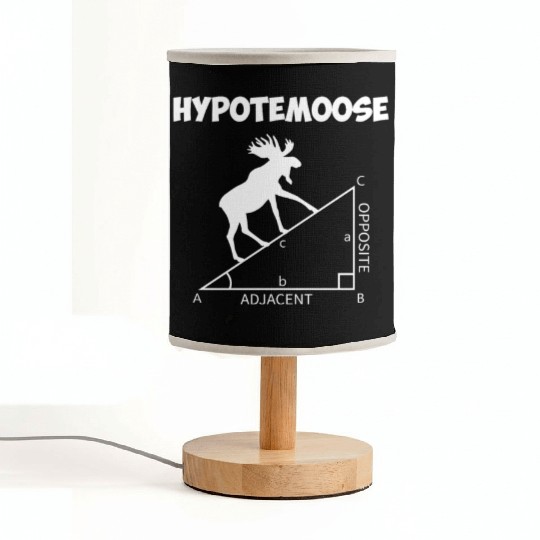 hypotemoose, math teacher hypotemoose Fabric Lamps