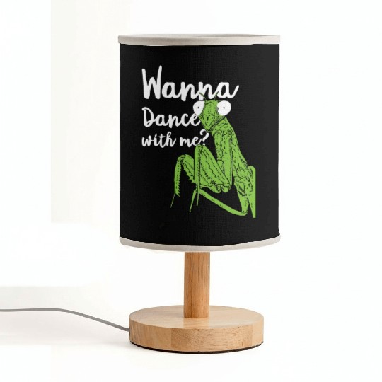 Insect Enthusiast Praying Mantis Lover Fabric Lamps
