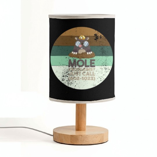 Chemistry Mole Problems Fabric Lamps