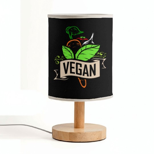 Carrot, Onion And Tomato Logo For Vegetarians And Fabric Lamps