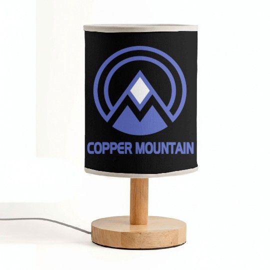 Copper Mountain Colorado Fabric Lamps