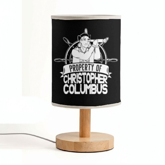 Columbus Day 1492 Helm Telescope Fabric Lamps