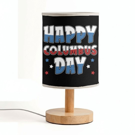 Columbus Day 1492 Fabric Lamps