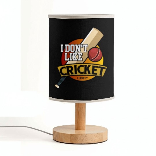 I don't like Cricket...I love it Fabric Lamps