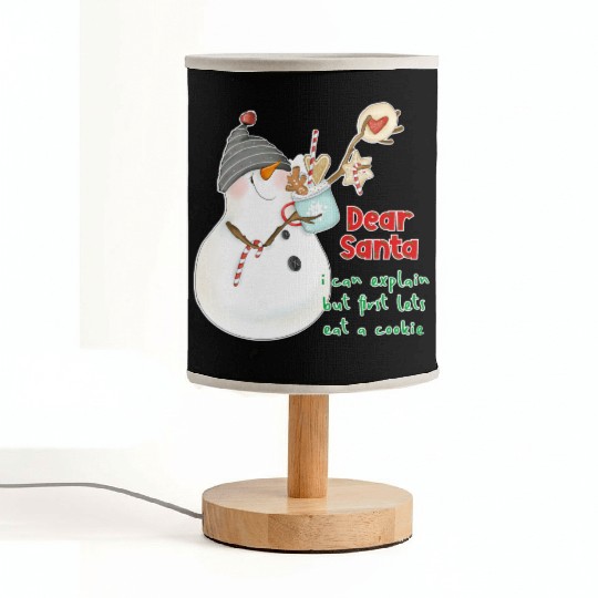 Dear Santa I can explain Fabric Lamps