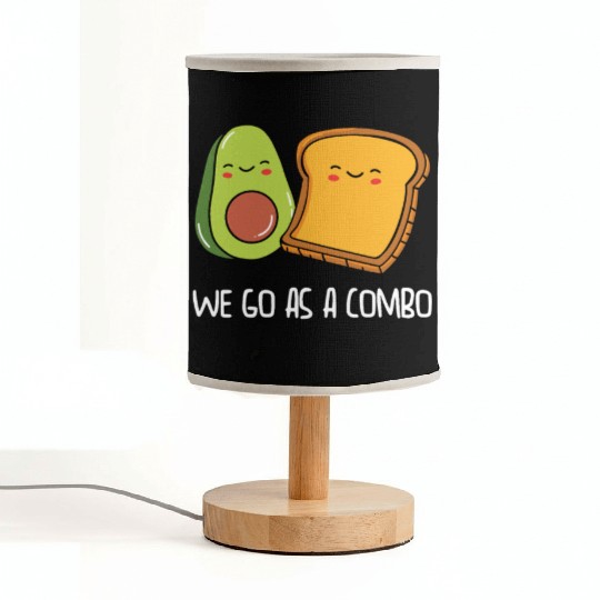Siblings Avocado Toast Combo Big Sister Brother Fabric Lamps