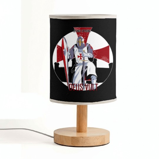 Stand strong and Deus vult Fabric Lamps