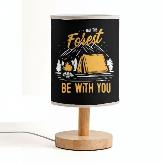 May The Forest Be With You Fabric Lamps