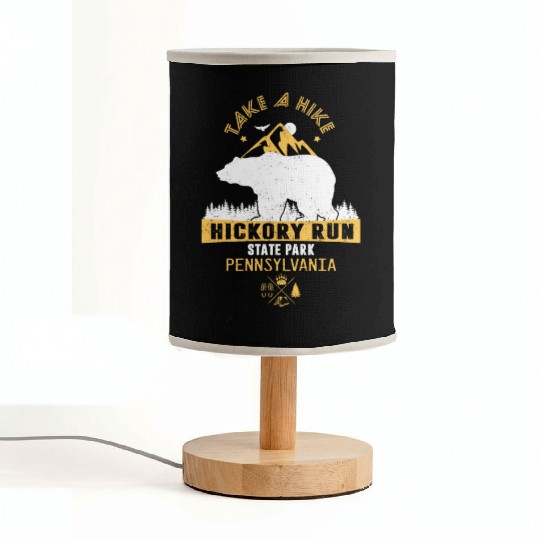 Hickory Run state park Pennsylvania Fabric Lamps