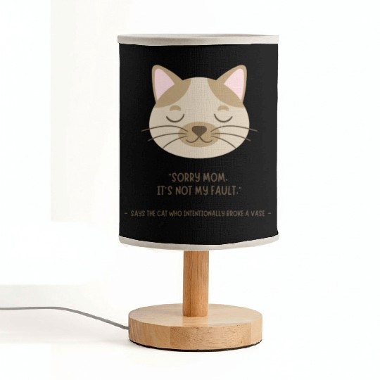 The perfect Cat Mom Fabric Lamps
