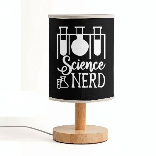 Science Nerd Geek Teacher Student Gift Ideas Fabric Lamps