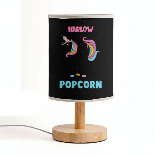 Harlow And Popcorn Merch Popcorn The Pony Fabric Lamps