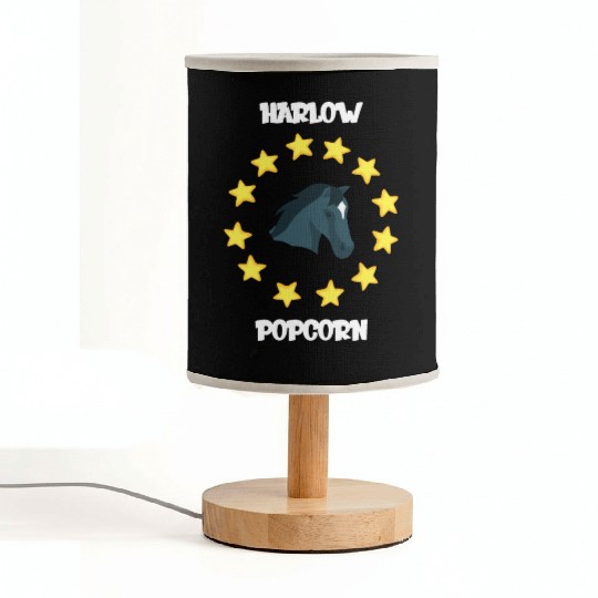 Harlow And Popcorn Merch Popcorn The Pony Fabric Lamps