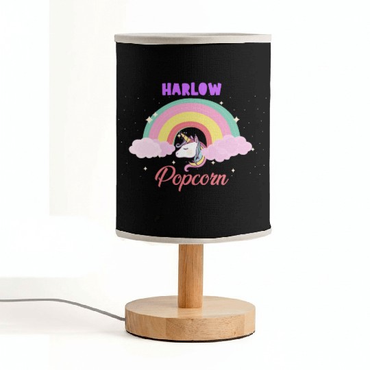 Harlow and Popcorn Merch Popcorn the Pony Fabric Lamps
