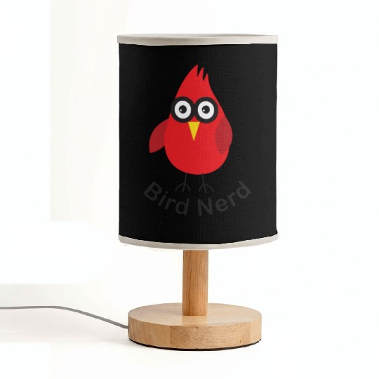 Bird Nerd Fabric Lamps