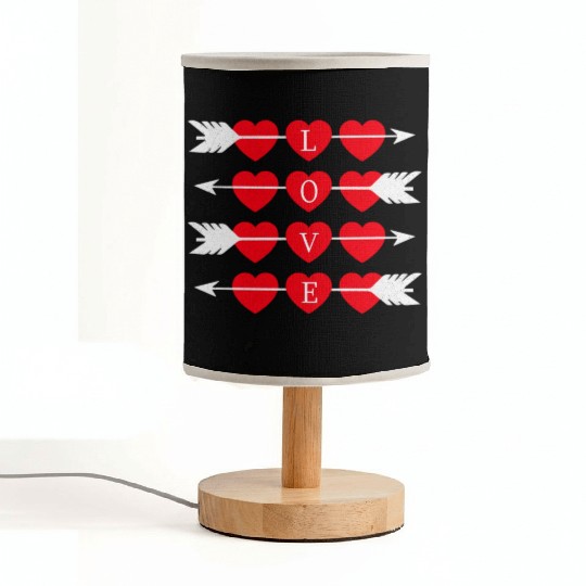 Love Is Love Arrow Fabric Lamps