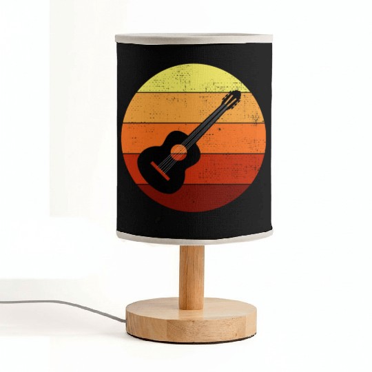 Acoustic Guitar Player Music Musician Guitarist Fabric Lamps