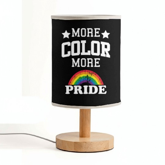 Rainbow More Color Moer Pride Lgbtq Fabric Lamps