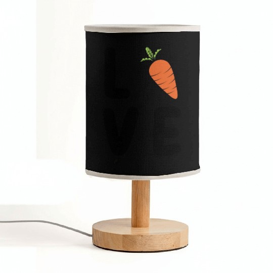 Carrot Love-Vegetable Love Fabric Lamps
