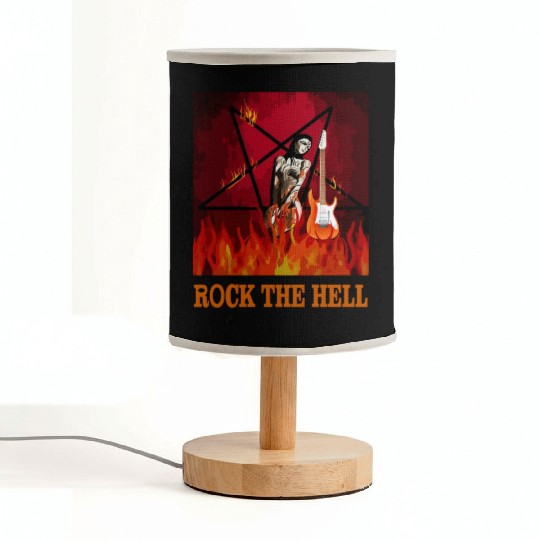 ROCK THE HELL Fabric Lamps